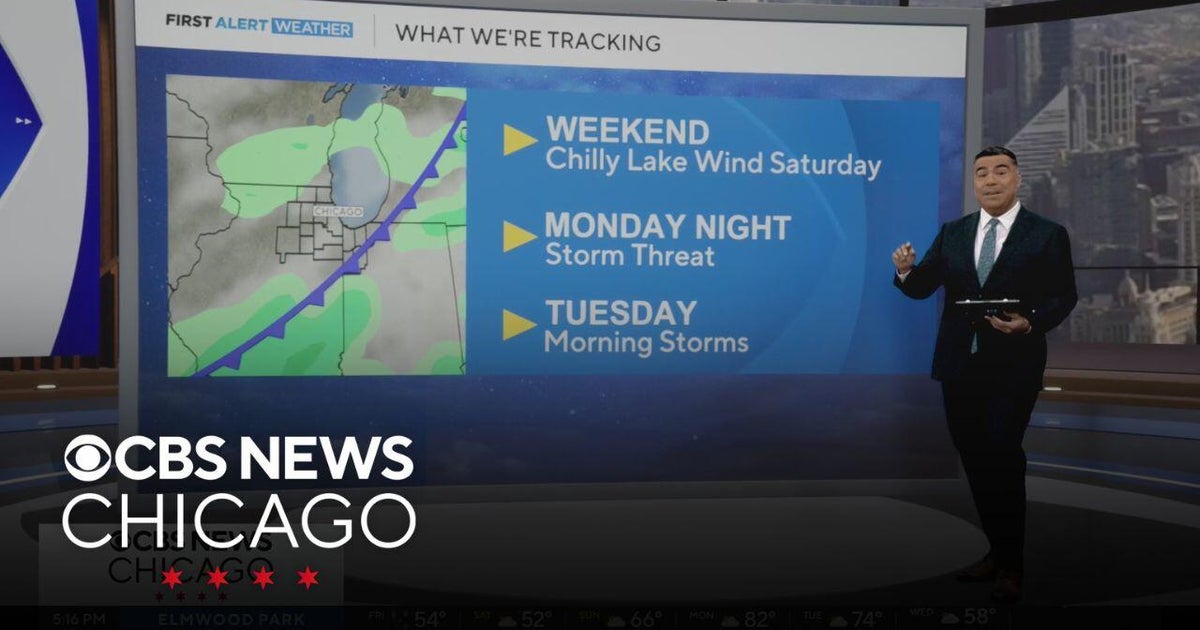 Cool start to weekend in Chicago; storm threat returns Monday night ...