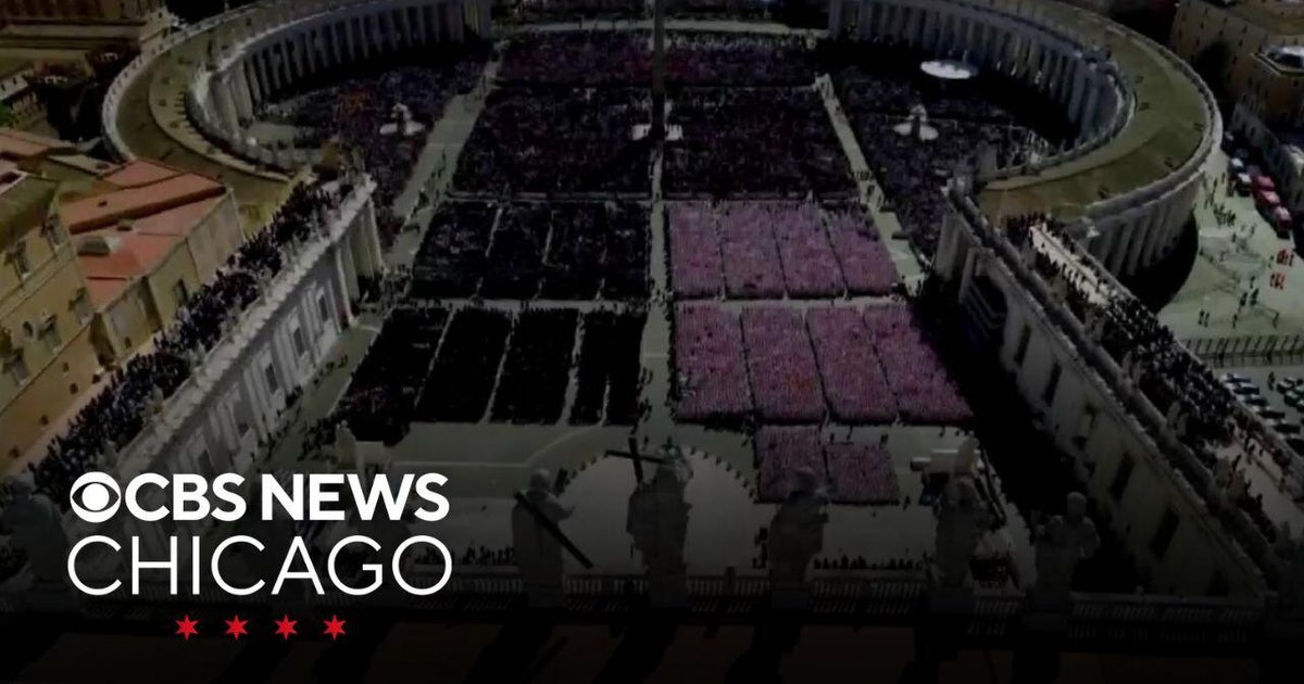 Pope Francis laid to rest at funeral in the Vatican - CBS Chicago