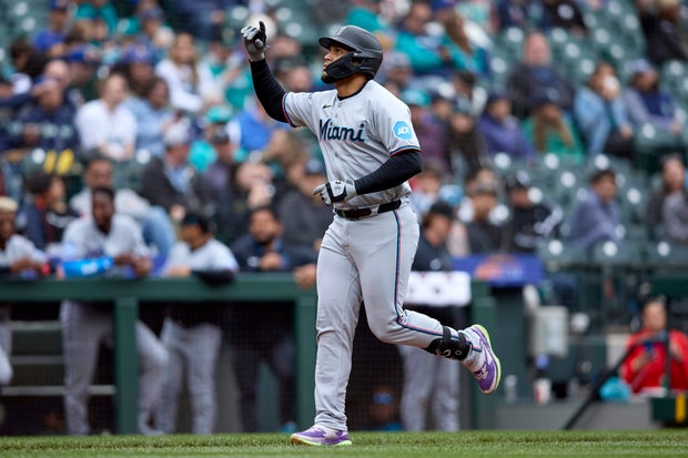 Marlins Mariners Baseball 
