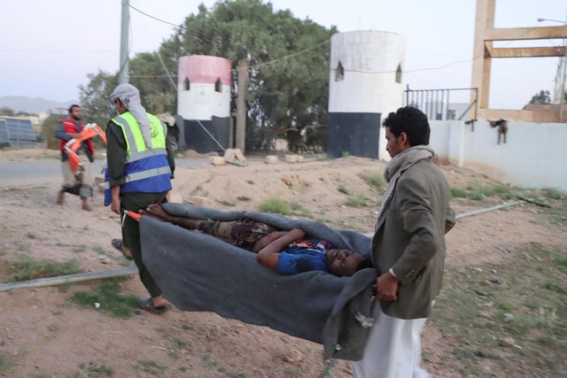 Strike hit detention centre hosting African migrants in Saada