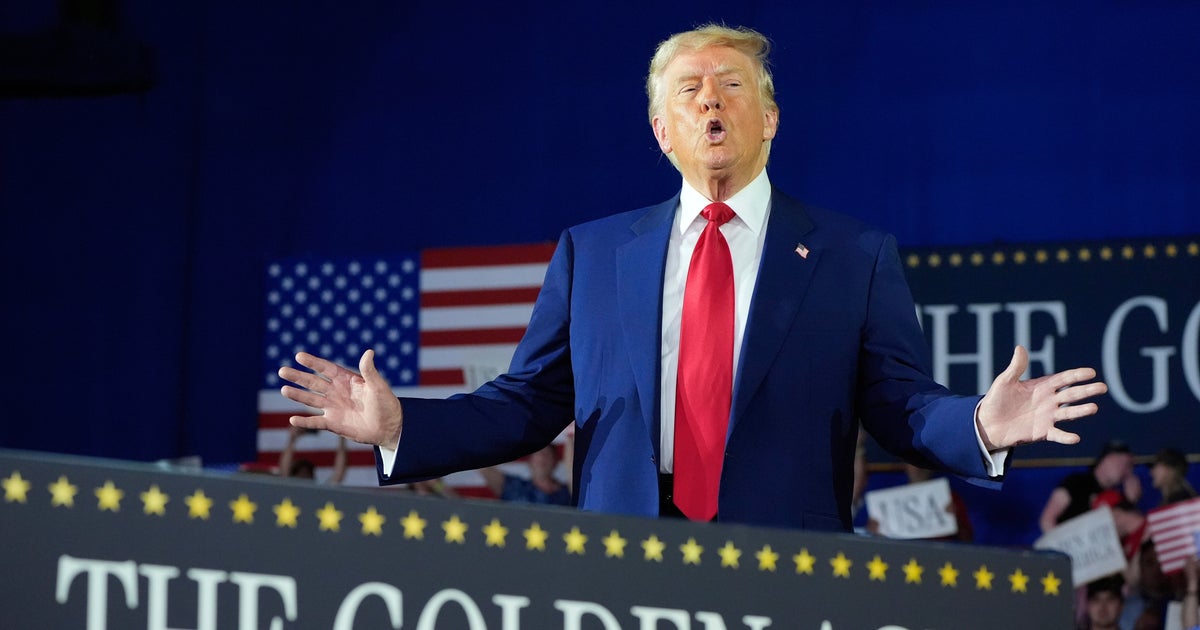 Trump declares "most successful first 100 days of any administration" in Michigan speech