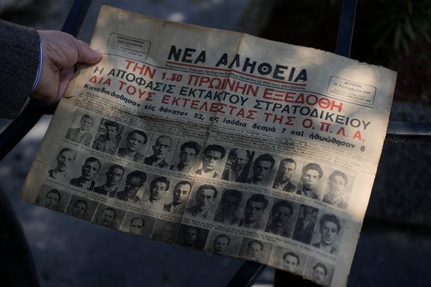 Greek Civil War Bones