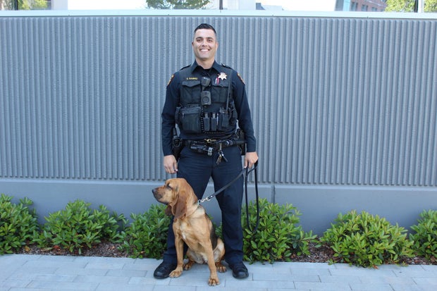 Deputy Ramirez and K-9 Hope 