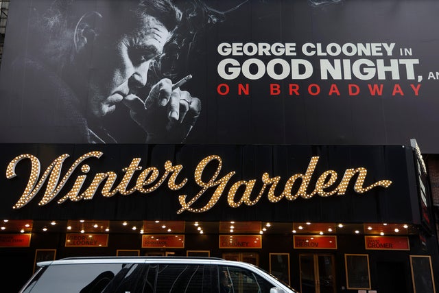 George Clooney on Broadway