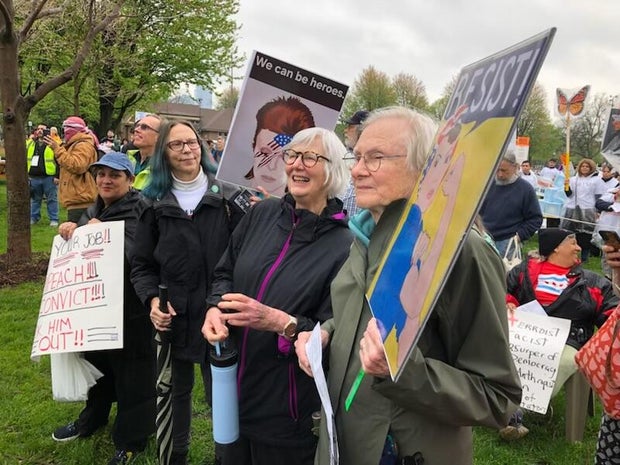 May Day 2025 protest in Union Park, Chicago. 