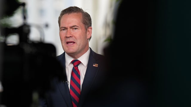 National Security Advisor Mike Waltz Speaks At The White House 
