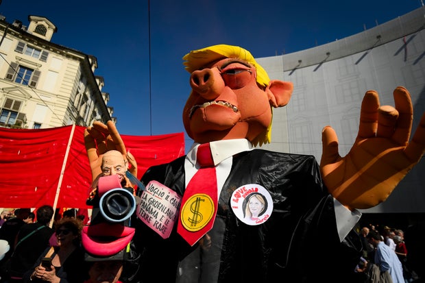 May a demonstration held in Turin 