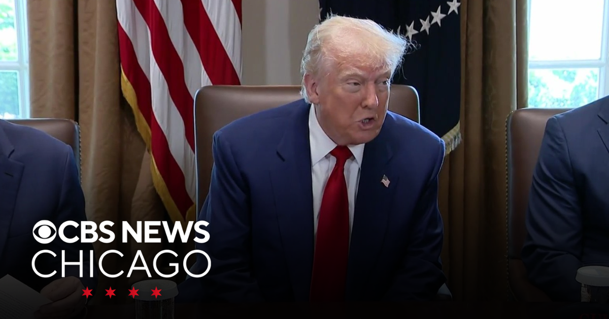 Trump blames Biden for economy woes - CBS Chicago