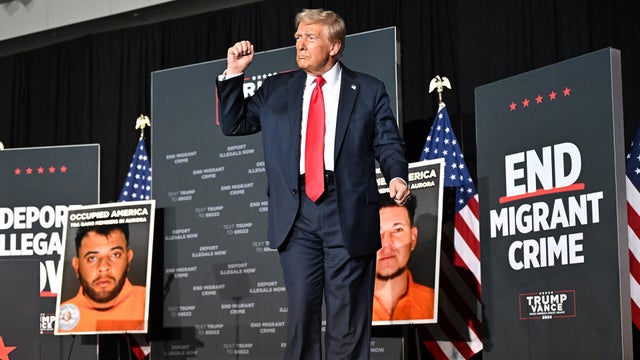 Former President Donald J. Trump holds a campaign rally at Gaylord Rockies Resort 