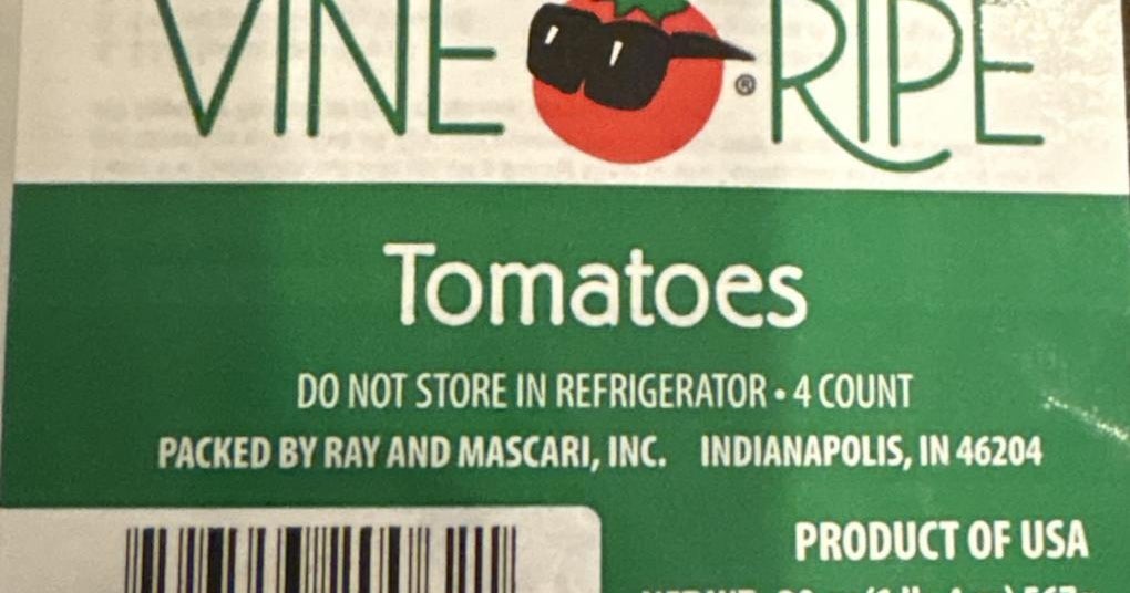 Tomatoes recalled in 14 states due to salmonella risk, FDA says