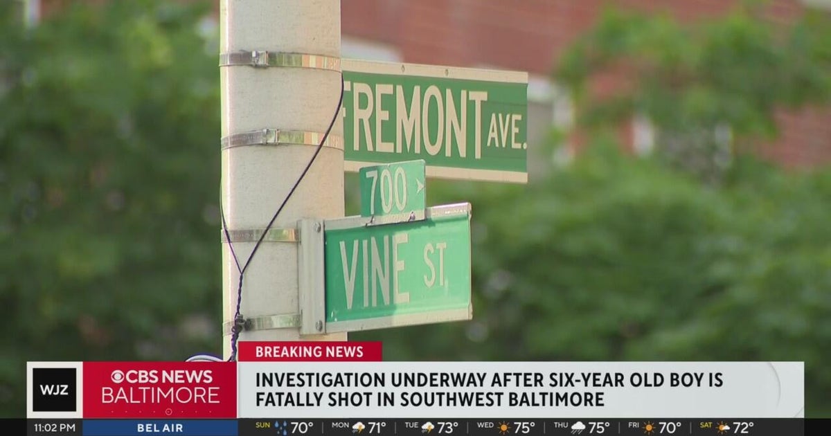 6-year-old boy found dead in Southwest Baltimore - CBS Baltimore