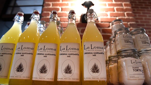 The newly relocated La Loma Mexican restaurant in Denver, Colorado. 