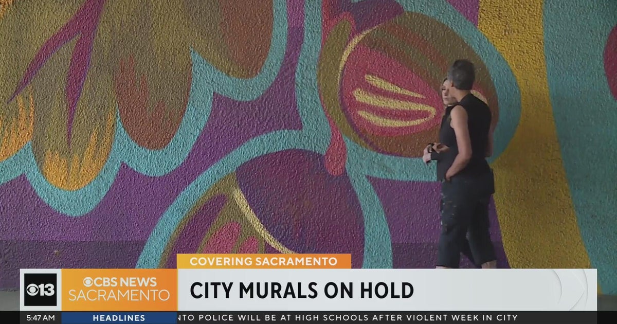 Sacramento murals on hold?