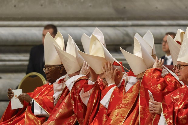 Pro Eligendo Romano Pontifice Mass at the Vatican 