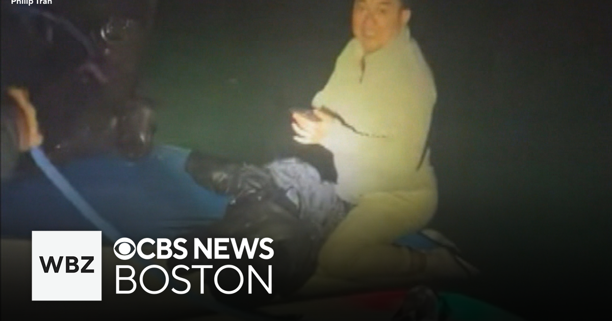 Video shows 3 fishermen rescued from capsized boat off Massachusetts coast