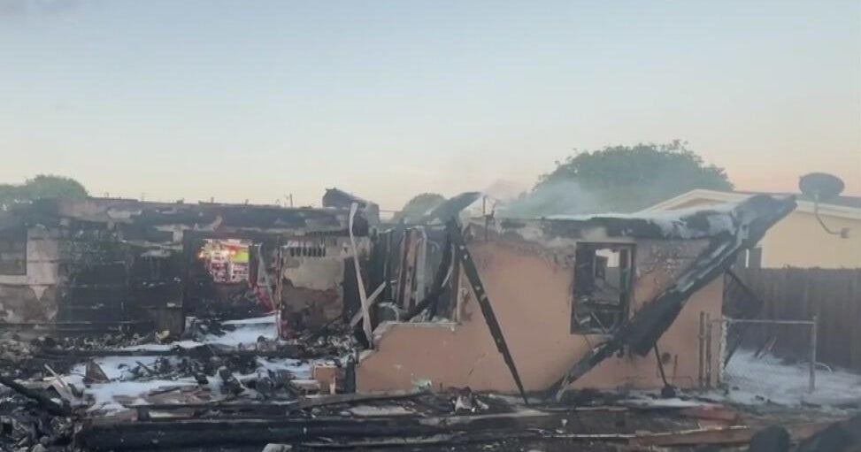 2 dead in massive fire, explosions that destroyed Miami Gardens home