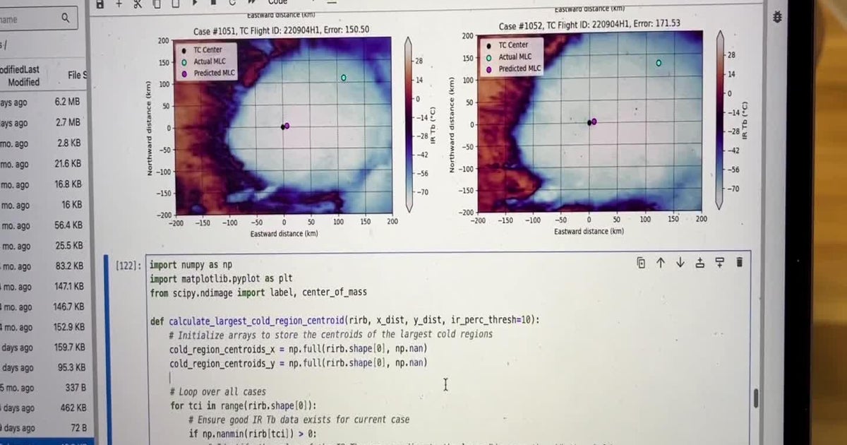 AI to help forecasters during hurricane season - CBS Miami