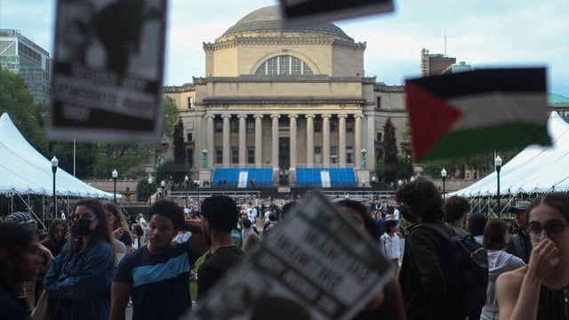Pro-Palestine Protesters Take Over Columbia University's Butler Library 