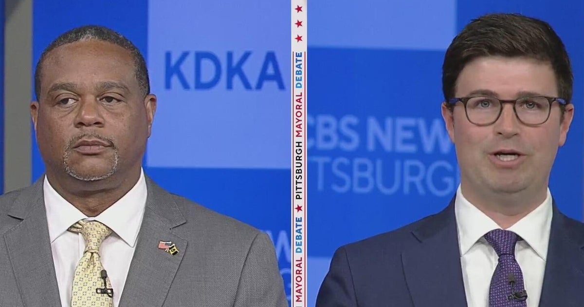 Departing the debate to the mayor in Pittsburgh between Gainy, O'Connor