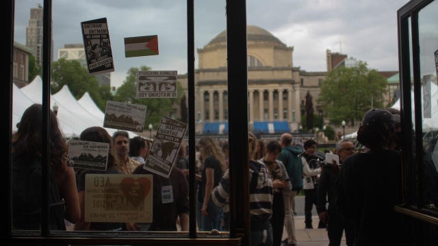 Pro-Palestine Protesters Takeover Columbia University's Butler Library 