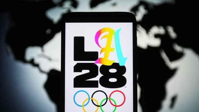 In this photo illustration, Los Angeles 2028 Olympic Games ( 