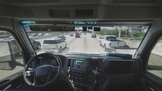 Aurora driverless truck 