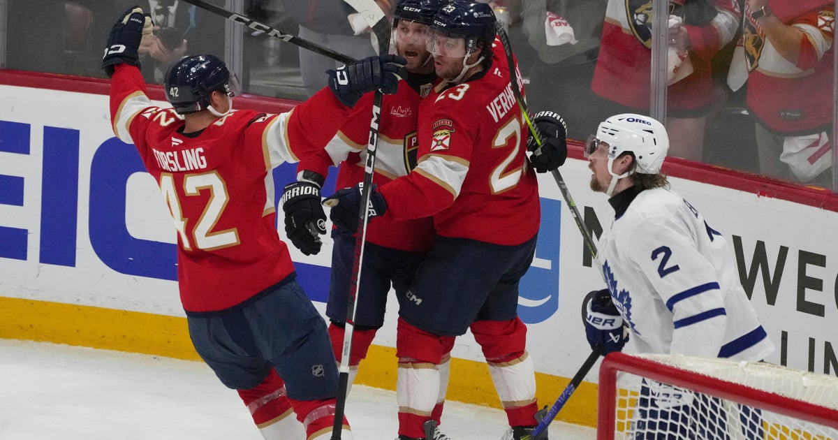Panthers top Maple Leafs 5-4, in OT, to cut series deficit to 2-1
