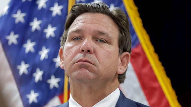 Florida Governor Ron DeSantis Holds A News Conference In Miami 