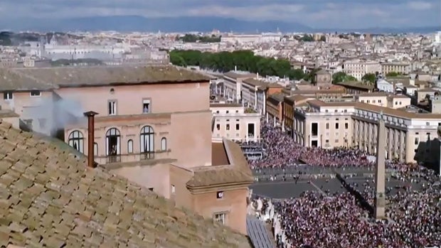 Leo XIV's papacy begins 3 White-Smoke-At-The-Vatican.jp