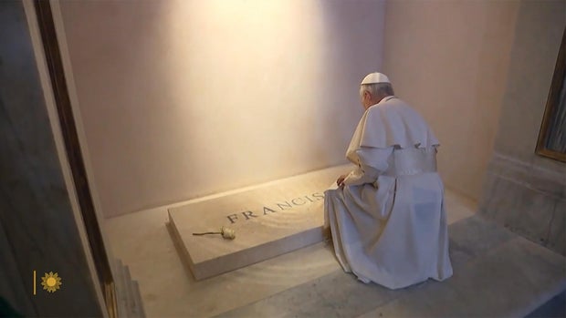 On Saturday Pope Leo XIV visited the tomb of Pope Francis, at the Church of Santa Maria Maggior in Rome