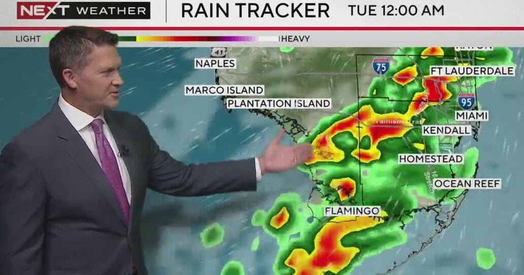 A NEXT Weather Alert will go into effect Monday as storms, strong winds and flooding move through South Florida