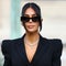 Kim Kardashian leaves the courthouse after testifying in the trial of 10 people accused of stealing millions of dollars worth of jewelry from her while holding her at gunpoint during Paris Fashion Week in 2016, in Paris, France, May 13, 2025. 
