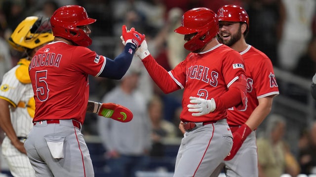 Angels Padres Baseball 