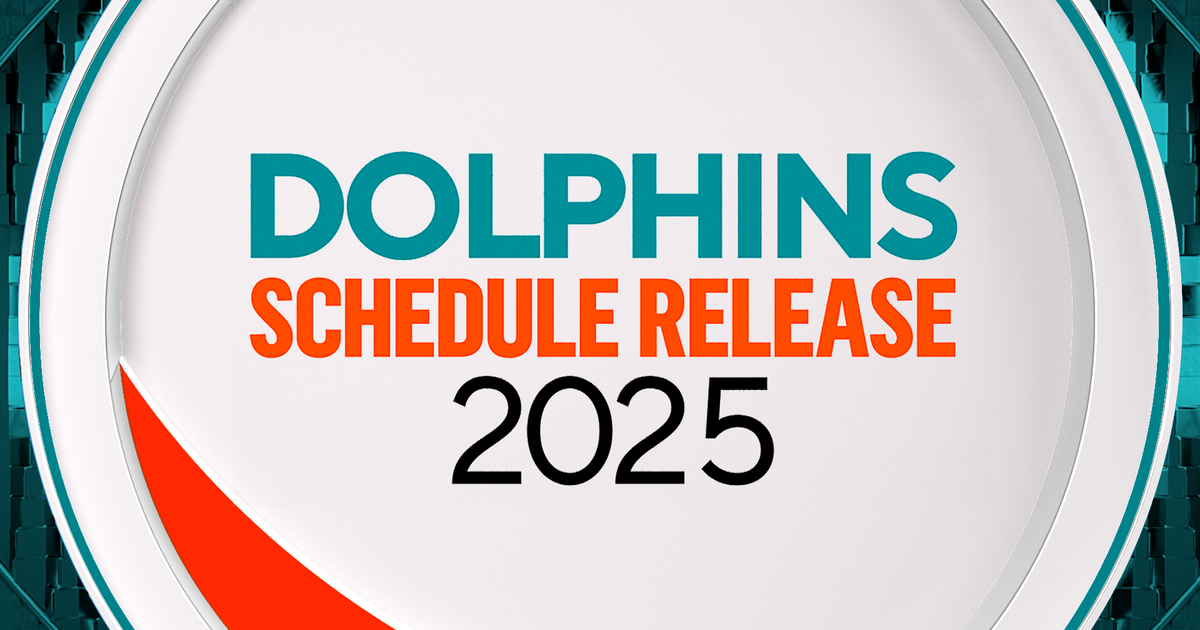 Miami Dolphins 2025 schedule revealed. Here’s when and where they’re playing.