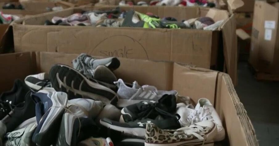 Miami recycling program gives old sneakers a second life