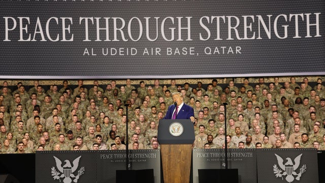 President Trump Makes First Middle East Trip Of His Second Term 