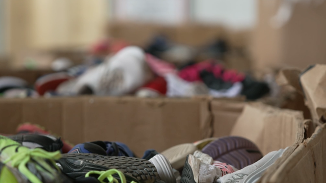 Unique Miami recycling company gives discarded shoes new traction 
