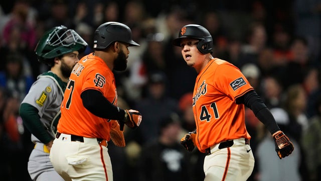 Athletics Giants Baseball 