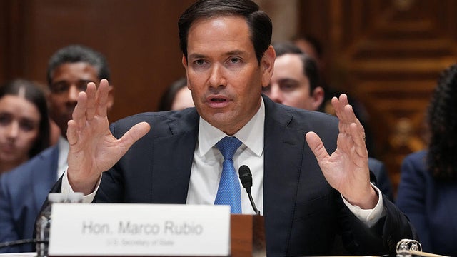 Secretary Of State Marco Rubio Testifies On 2026 Budget In Senate Hearing 