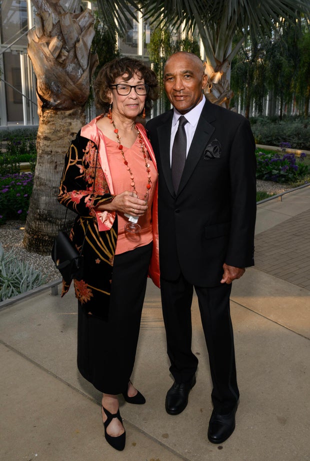 People pose for a photo at a gala for Nemours 