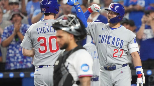 Cubs Marlins Baseball 