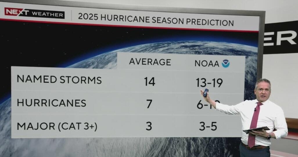 NOAA releases outlook for 2025 Atlantic hurricane season NOAA releases outlook for 2025 Atlantic hurricane season