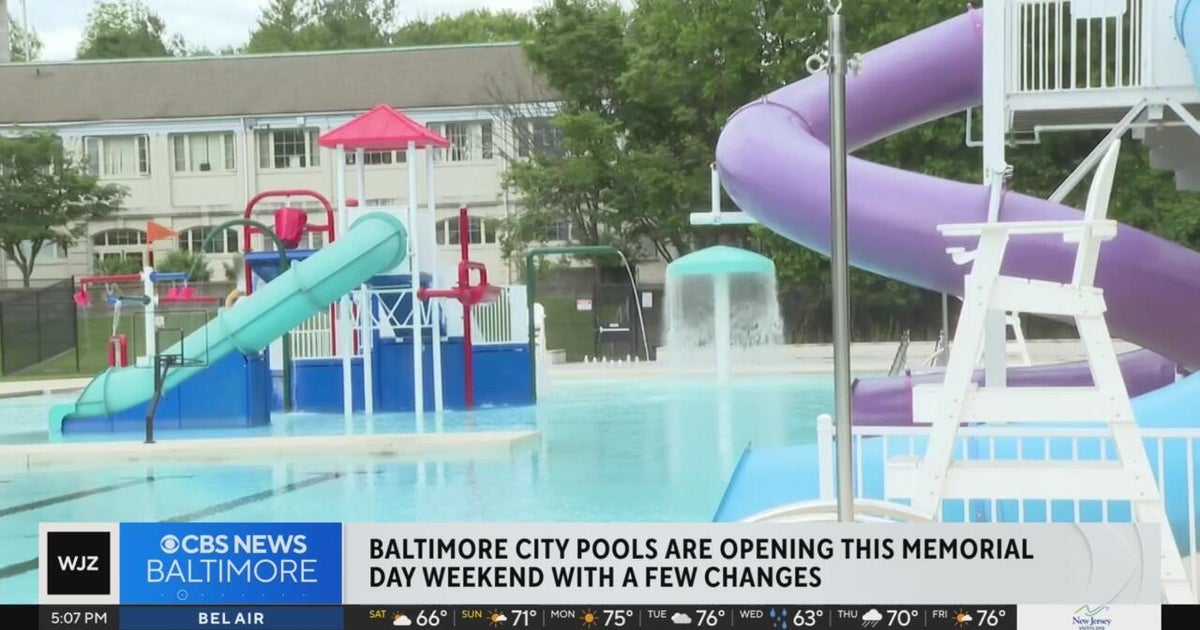 Baltimore city pools reopen with new schedule and operating hours - CBS ...
