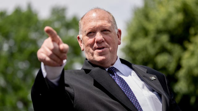 White House Border Czar Tom Homan Speaks To Media At White House 