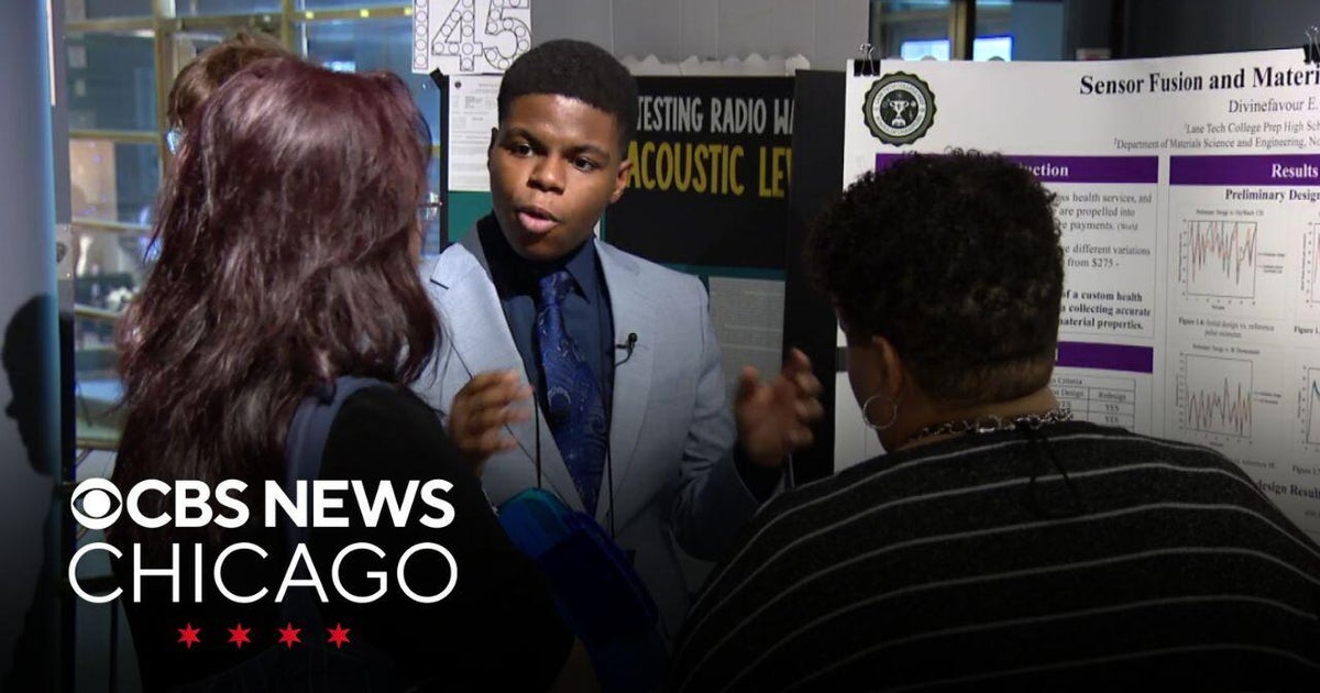 Lane Tech College Prep senior steals spotlight at CPS science fair