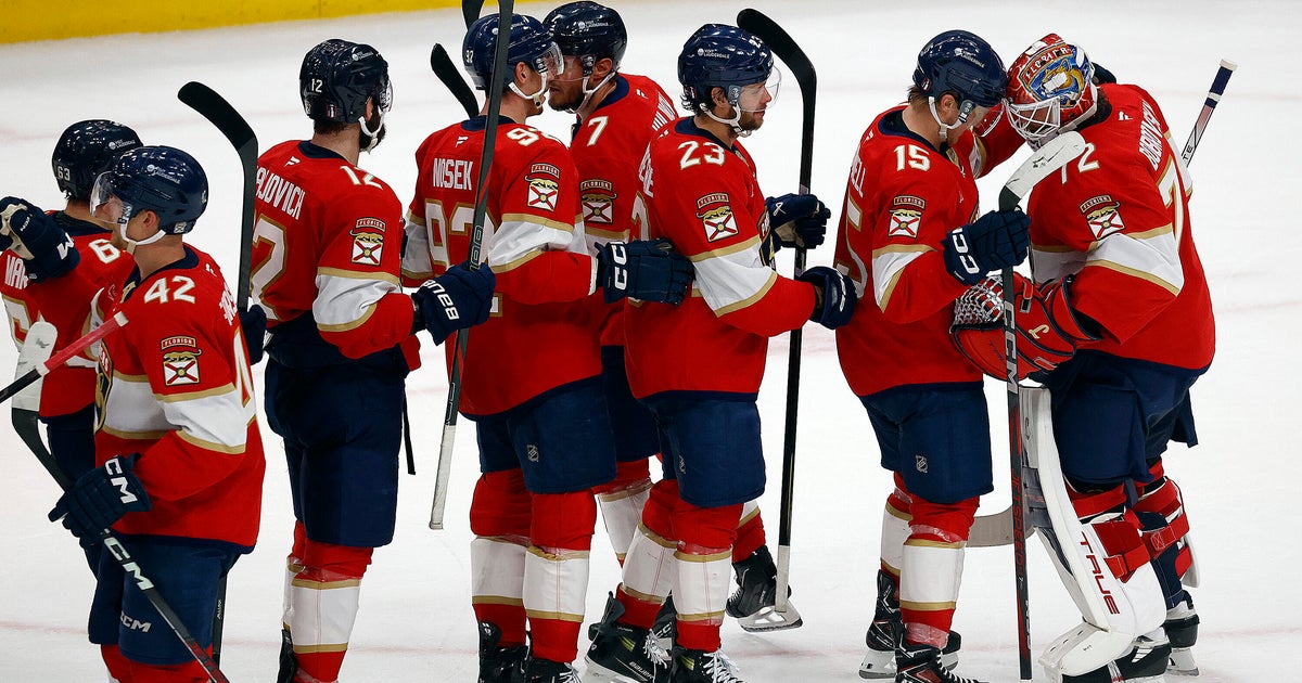 Panthers roll past Hurricanes 6-2, move within one win of Stanley Cup Final