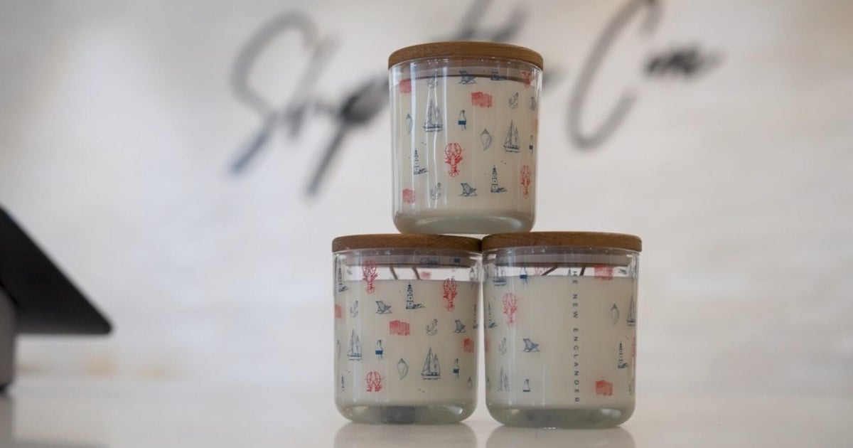 South Shore business sells locally sourced, hand-poured candles inspired by New England