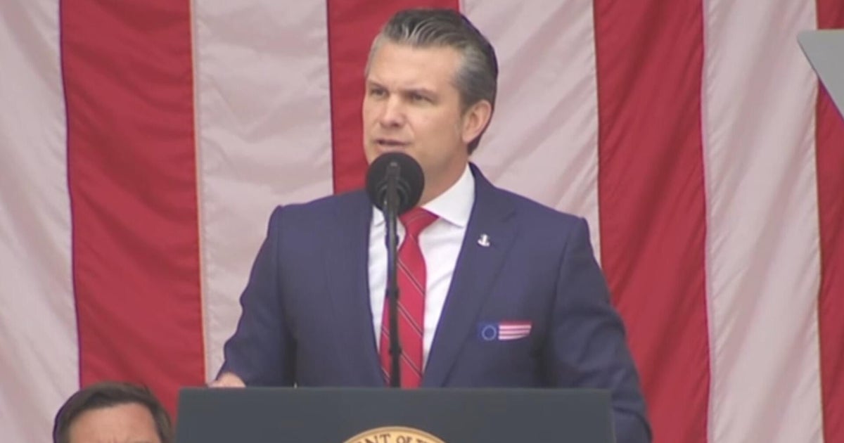 Pete Hegseth speaks at Arlington National Cemetery to mark Memorial Day -  CBS News