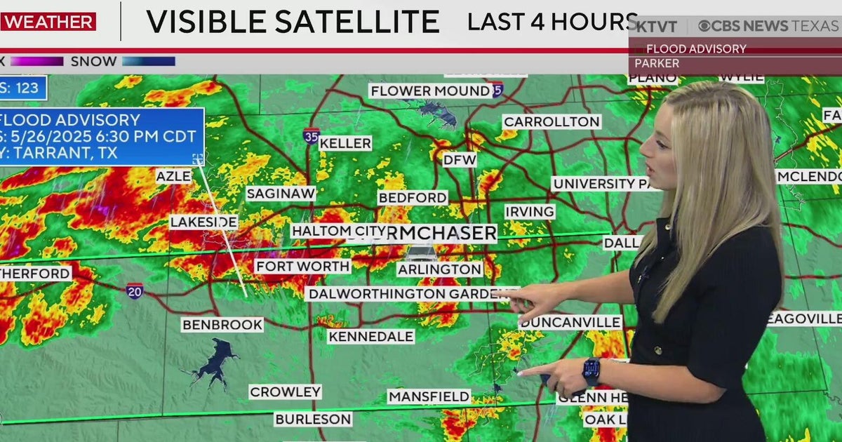 North Texas under weather alert as severe storms move through