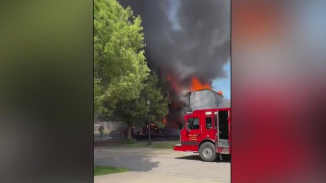 Authorities respond to house fire in Ypsilanti 